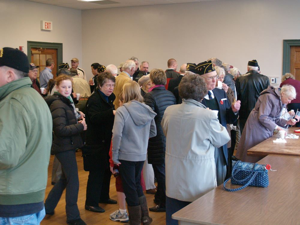 Event Attendees Socializing